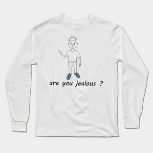 Funny Cartoon Design Long Sleeve T-Shirt